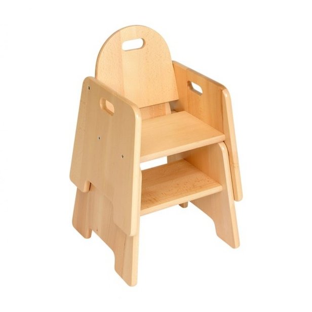 Supporting image for Y300100 - Beech Infant Chair(Pack of 2) - H140mm - image #2