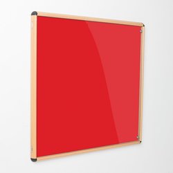 Supporting image for Y801700 - Single Door Noticeboard, W600 x H900mm - image #2