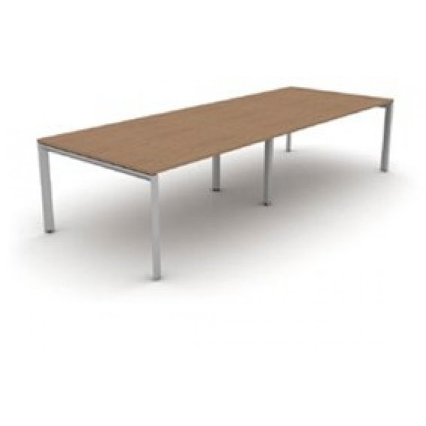 Supporting image for Y660314 - Wexford Rectangular Meeting Table - W2400 x L1200mm - image #2