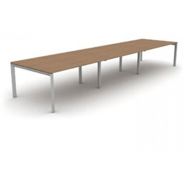 Supporting image for Y660318 - Wexford Rectangular Meeting Table - W4200 x L1200mm - image #2