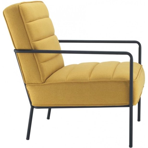 Supporting image for Jasmin Lounge Chair - Mustard - image #2