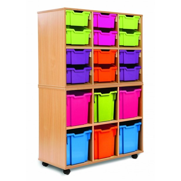Supporting image for Allsorts 12 Deep Tray Storage Unit - image #2
