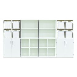 Supporting image for 4 Jumbo Tray Stackable Storage Unit - image #3
