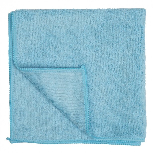 Supporting image for Microfibre Cloths Blue Pack of 10 - image #2