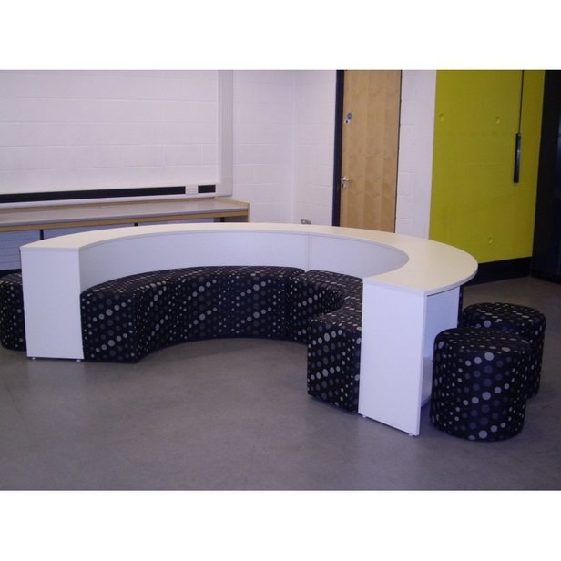 Supporting image for Workshape Curved Bench Unit - image #2