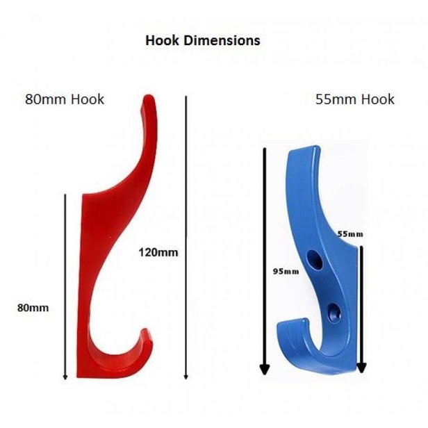 Supporting image for Durable Coat Hook - image #2