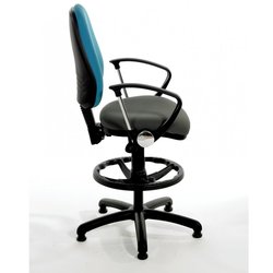 Supporting image for Merlin High Back Draughtsman Chair - image #4