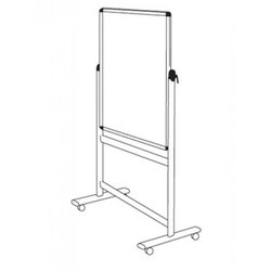 Supporting image for YREVM912 - Premium Revolving Whiteboards - Magnetic - W1200 x H900 - image #2