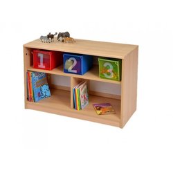 Supporting image for Creative! Beech Open Bookcase with Panel Attachment - image #2