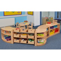 Supporting image for Creative! Beech Angled Classroom Tidy Attachment - image #2