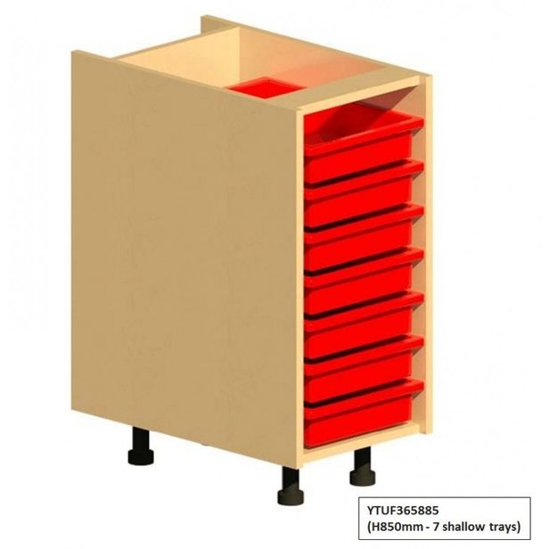 Supporting image for Workshape Fitted 360 1 Column Tray Unit - image #4
