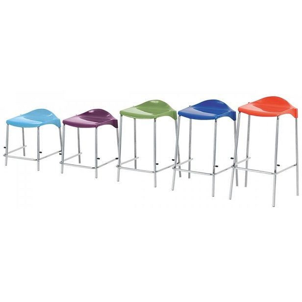 Supporting image for Y15007A - Student Lipped Stool - H395 - image #2