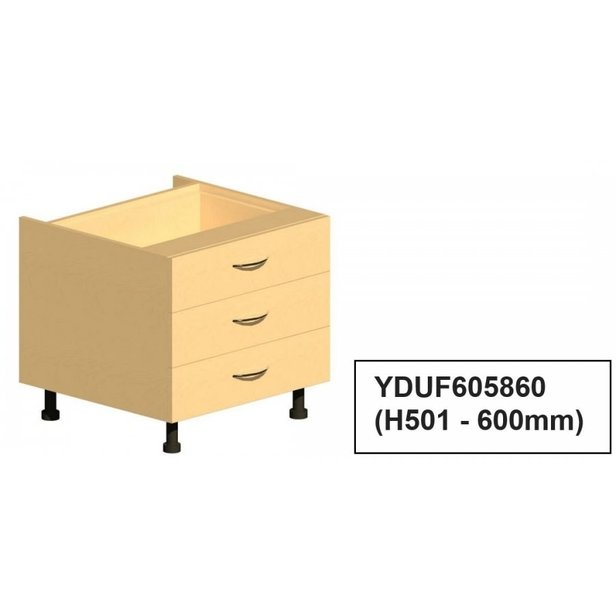 Supporting image for Workshape Fitted Drawer Unit 600 - image #3