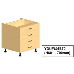 Supporting image for Workshape Fitted Drawer Unit 600 - image #4