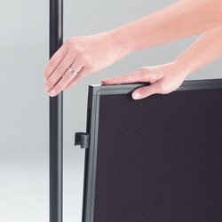Supporting image for Lightweight 10 Panel Pole & Panel Display System - image #3