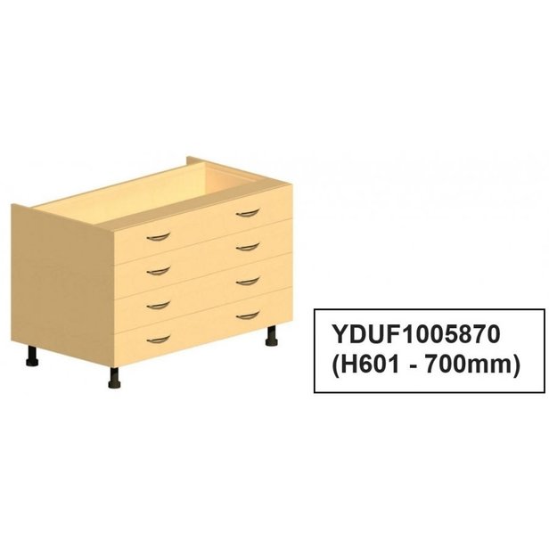 Supporting image for Workshape Fitted Drawer Unit 1000 - image #4