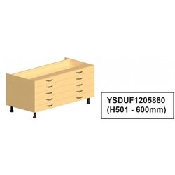Supporting image for Workshape Fitted Shallow Drawer Unit 1200 - image #3