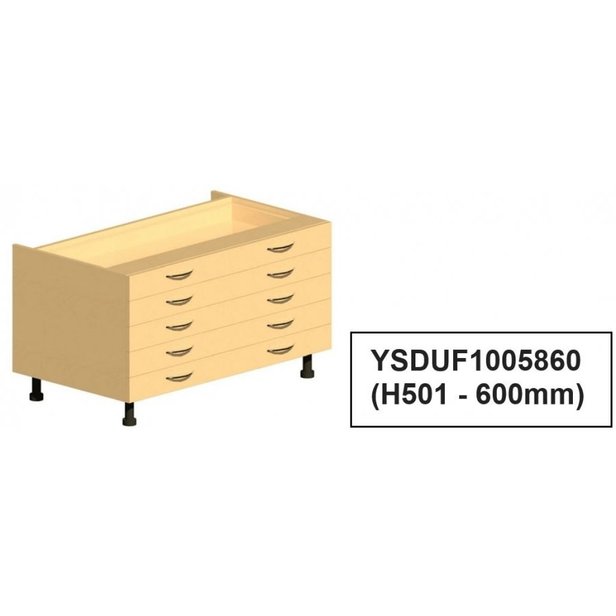 Supporting image for Workshape Fitted Shallow Drawer Unit 1000 - image #3