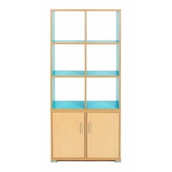 Supporting image for Y17212 - Candy Colours - Low 2 Door Storage Cupboard - W700 - image #3
