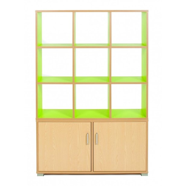 Supporting image for Y17214 - Candy Colours - Low 2 Door Storage Cupboard - W1030 - image #3