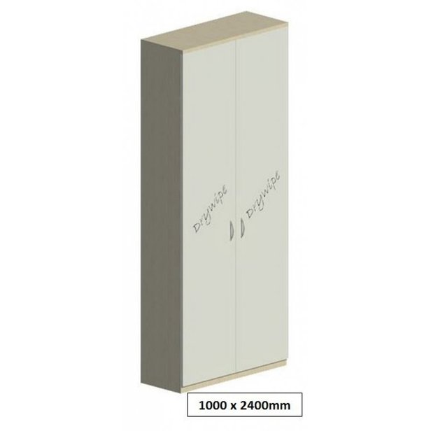 Supporting image for Workshape Drywipe Double Door Cupboard 1000 - image #10