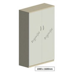 Supporting image for Workshape Drywipe Double Door Cupboard 1000 - image #6