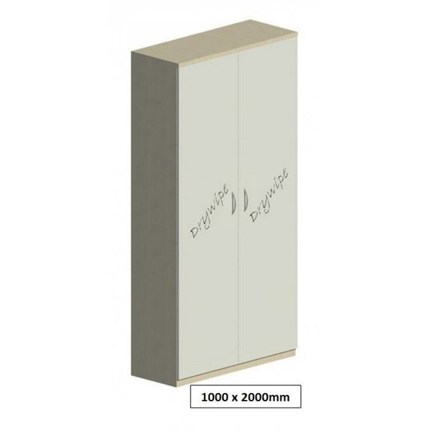 Supporting image for Workshape Drywipe Double Door Cupboard 1000 - image #8