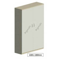 Supporting image for Workshape Drywipe Double Door Cupboard 1200 - image #7
