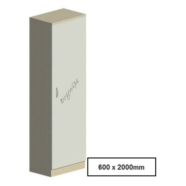 Supporting image for Workshape Drywipe Single Door Cupboard 600 - image #8
