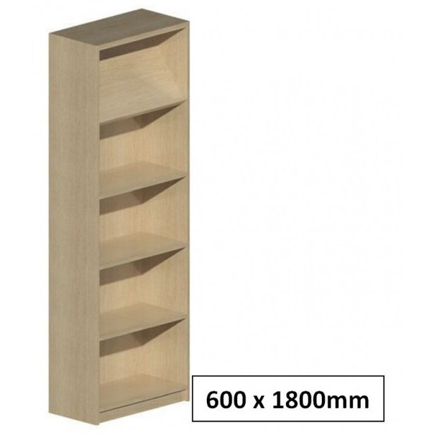 Supporting image for Workshape Library Bookcase with Display Shelf 600 - image #7