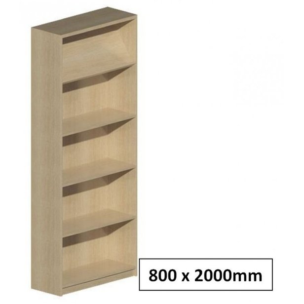 Supporting image for Workshape Library Bookcase with Display Shelf 800 - image #8