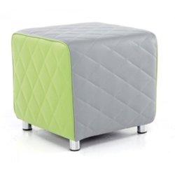 Supporting image for Recess Quilted 1 Seater Square Stool - image #3